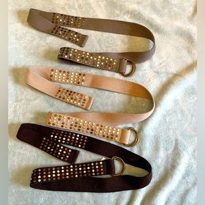Set of 3 women’s belts